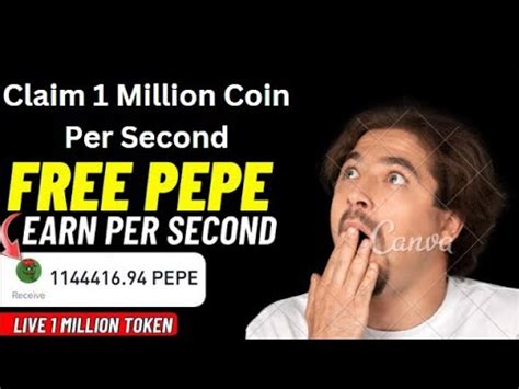 How To Earn Free Pepe Coin Every Hour Best Pepe Token Earning Website