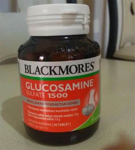 Blackmores Glucosamine Sulfate 1500 Mg 30 Tab 30 Tablets BPOM KALBE