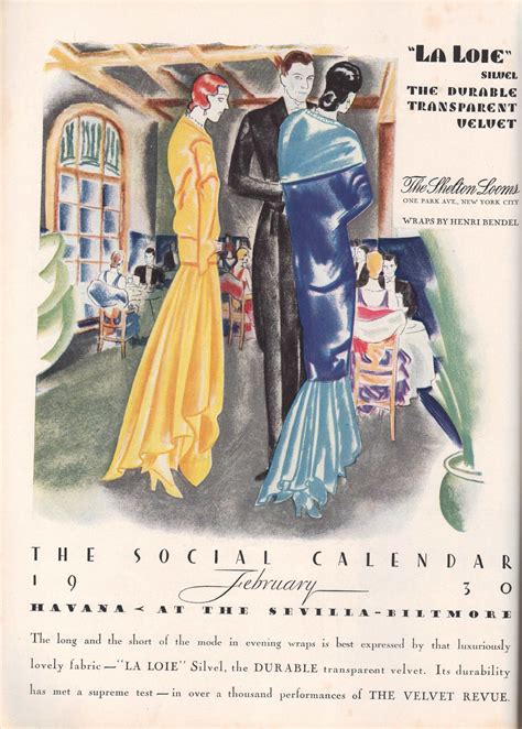 Vogue Magazine February 1 1930 By Edna Woolman Chase Carmel Snow Georges Lepape Et Al Very