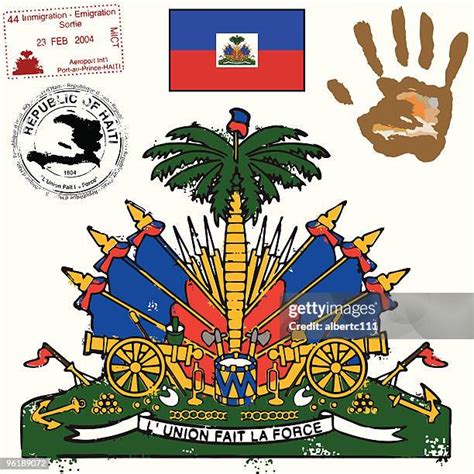 Haiti Coat Of Arms Photos and Premium High Res Pictures - Getty Images