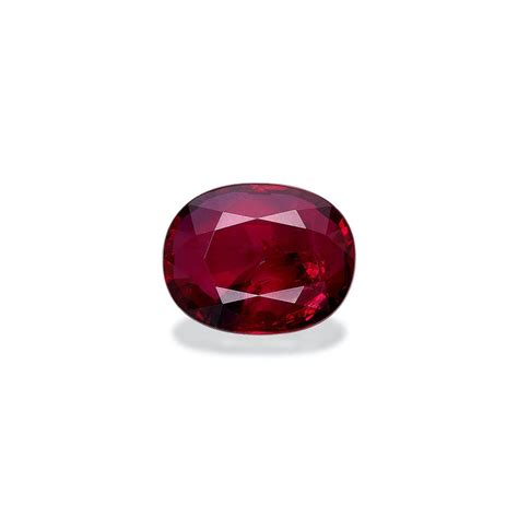 Rubis Du Mozambique Taille OVALE Rouge 4 04 Carats