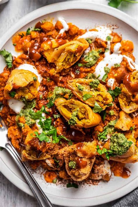 Indian Samosa Chaat Recipe | Diethood - Doctor Woao