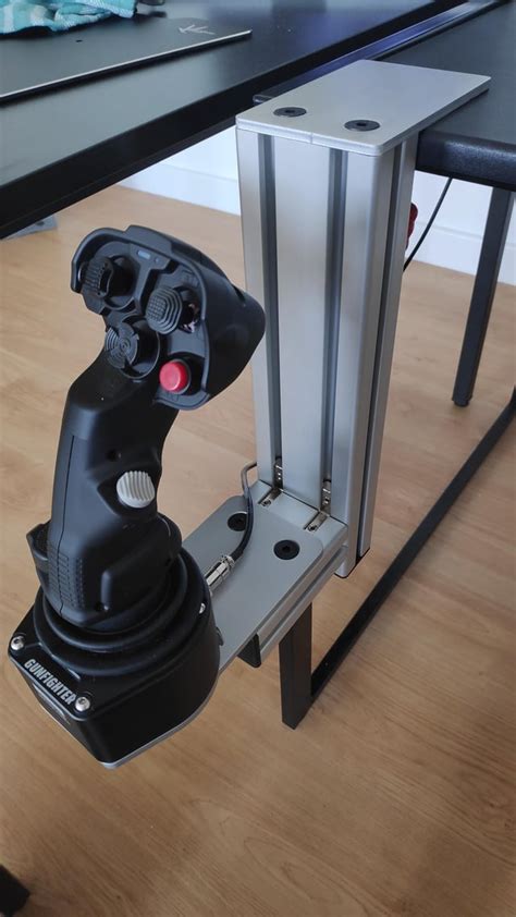 I Made A Diy Monstertech Flight Stick Mount Rhotas