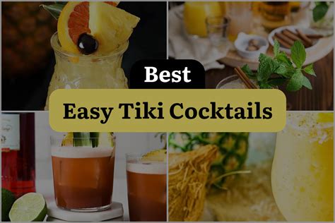 10 Easy Tiki Cocktails To Transport You To A Tropical Paradise