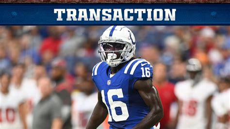 Colts Place Wr Ashton Dulin On Injured Reserve Sign Dt Chris Williams