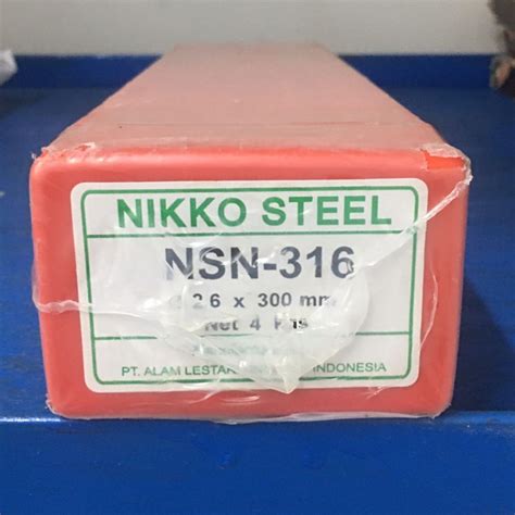 Jual Kawat Las Nikko Steel Nsn Mm Shopee Indonesia