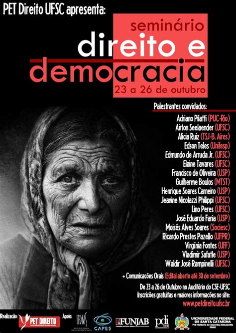 Seminário Direito Democracia UFSC e mancipação