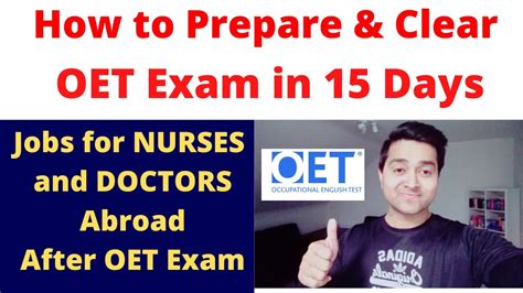 OET EXAM How To Prepare Clear In 15 Days OET For Nurses Nursing