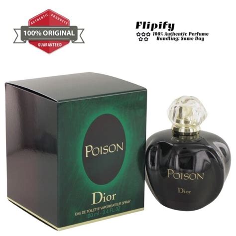 Poison Perfume By Christian Dior Edt Spray For Women Oz