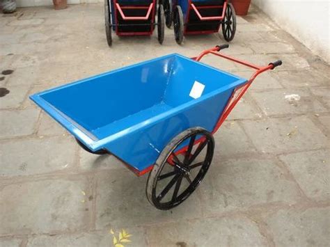 Double Wheel Barrow Trolley Manufacturer From Ahmedabad