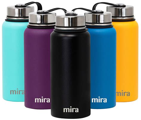 Best Mira Vacuum Insulated Travel Water Bottle Home Appliances