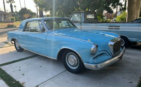 Bobby Darin Owned 1962 Studebaker Gran Turismo Hawk Barn Finds