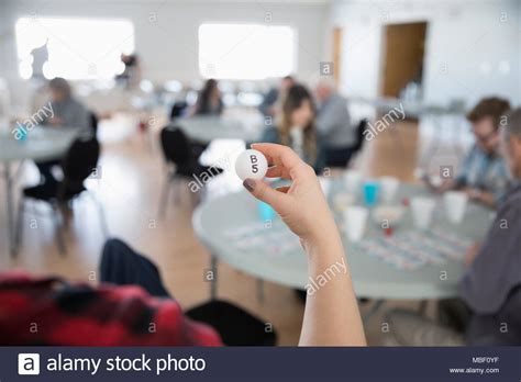 Bingo Ball In Hand Hi Res Stock Photography And Images Alamy