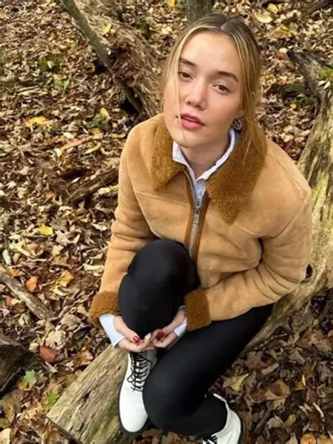 Olivia Ponton Brown Jacket Where Fashion Dreams Come True