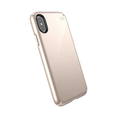 Best Buy Speck Presidio Metallic Case For Apple IPhone X And XS Nude Gold Nude Gold Metallic