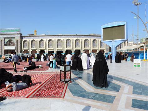 Holy Shrine of Husayn Ibn Ali, Karbala, Iraq Editorial Photo - Image of ...