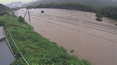 江の川・宮の谷ライブカメラと雨雲レーダー島根県江津市桜江町大貫