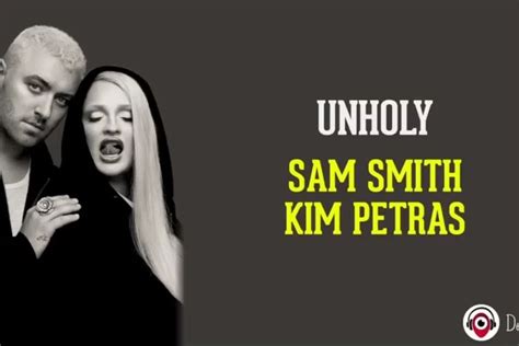 Makna Lirik Lagu Unholy Sam Smith Ft Kim Petras Mummy Don T Know Daddy S Getting Hot At The