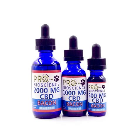 Bacon Full Spectrum Cbd Pet Tincture Probioscience