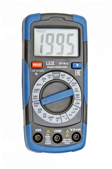 DT-912 Мультиметр цифровой купить в Москве
