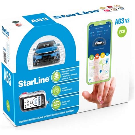 Сигнализация STARLINE A63 v2 ECO 4003433. Купить Сигнализации с ...
