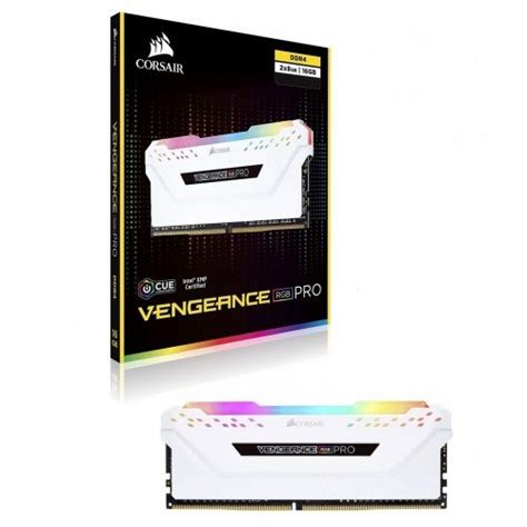 Corsair Vengeance Rgb Pro 8gb Ddr4 3200mhz Ram White Aristo Computers