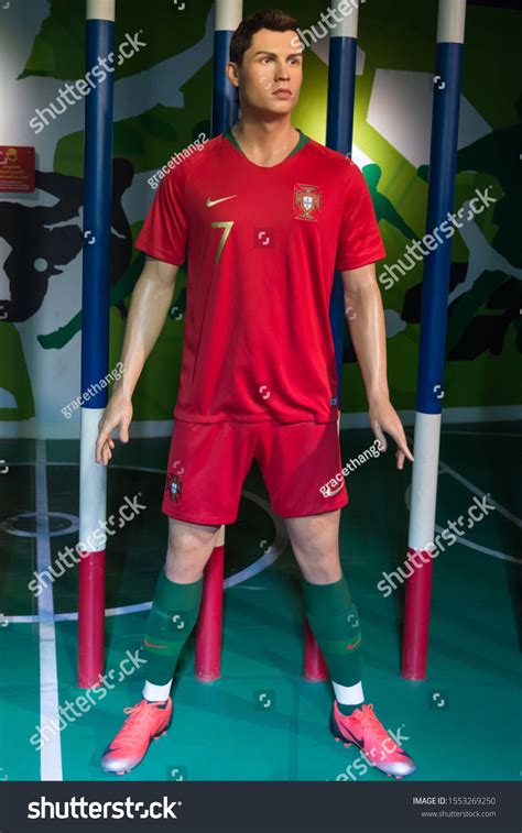 Bangkok Thailand November Cristiano Ronaldo Wax Figure