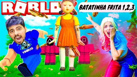 Roblox TENTAMOS SOBREVIVER NO JOGO BATATINHA FRITA 1 2 3 ROUND 6