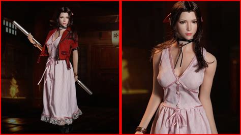 New Aerith 1 6 Cosplay Costume Set Final Fantasy 7 Remake Youtube