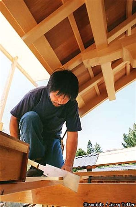 The Daiku Master Carpenter Carries On Ancient Wood Craft In Occidental