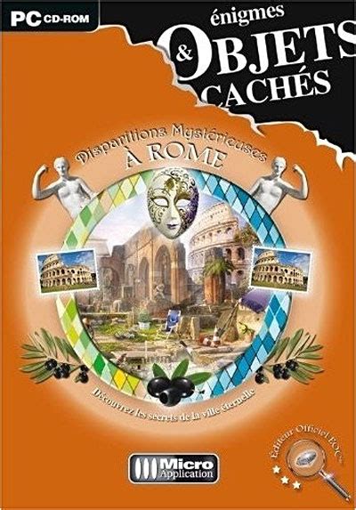 Enigmes Et Objets Cachés Disparitions Mystérieuses à Rome Jeux