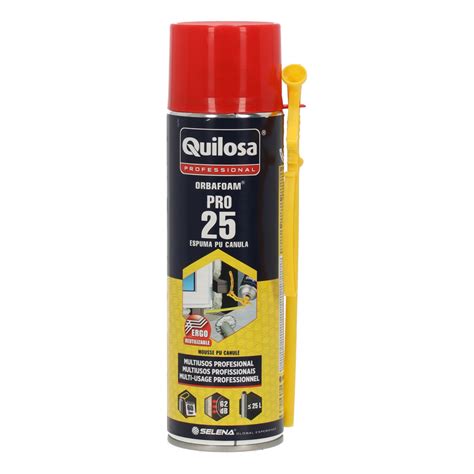 ESPUMA POLIURETANO QUILOSA T033027 ORBAFOAM PRO25 CANULA 500 ML