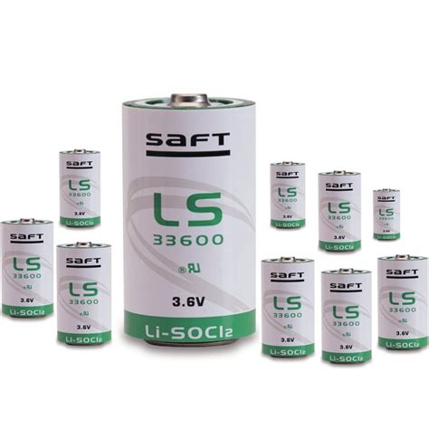 Saft Ls D Format Lithium Battery V For Size C D V Xl