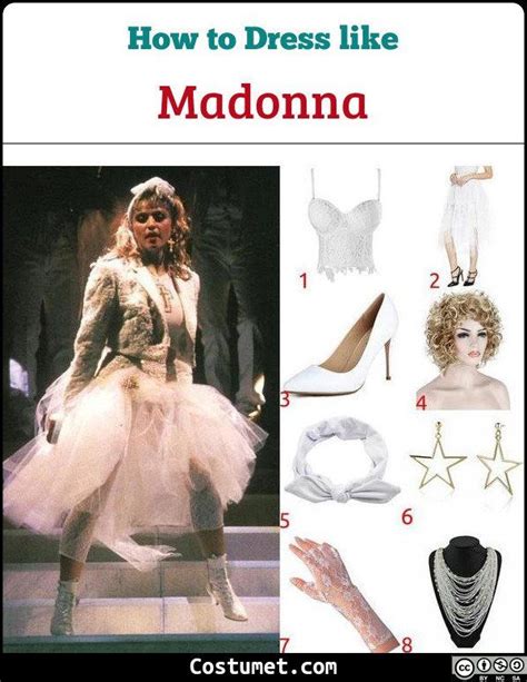 Madonna Like A Virgin Costume