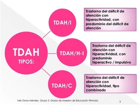 3 Tipos De Tdah Características Causas Y Síntomas Que Todo Debería