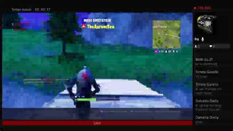 Live Fortnite On Va Essayer De Trouver Le Feu De Camp Youtube