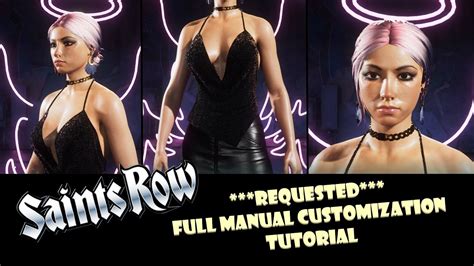 Saints Row My Best Female Character Creation With Sliders Manual