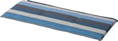 Madison Tuinbankkussen Victoria 120x48 Cm Blauw Bol