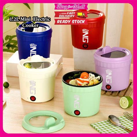 L Mini Electric Cooker Multi Function Electric Hot Pot Small Household Noodles Bowl Rice