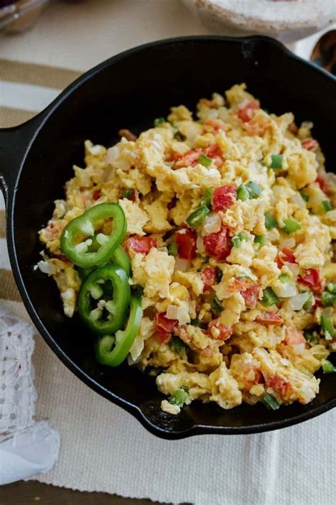 Huevos A La Mexicana De Kcal Receta F Cil En La App Avena