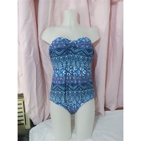 One Piece Swimsuit Aztec Design Shopee Philippines