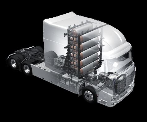 XCIENT Fuel Cell Tractor Hydrogen Tractor Hyundai Motor Company