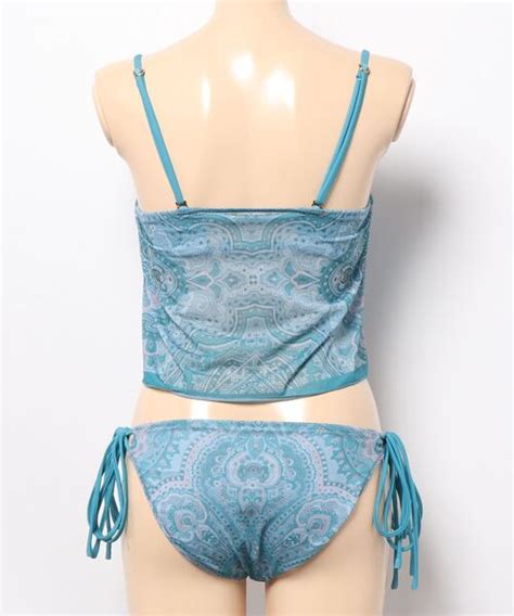 riendaリエンダのPaisley Bandeau cup bikini ペイズリーバンドゥカップビキニ水着 WEAR