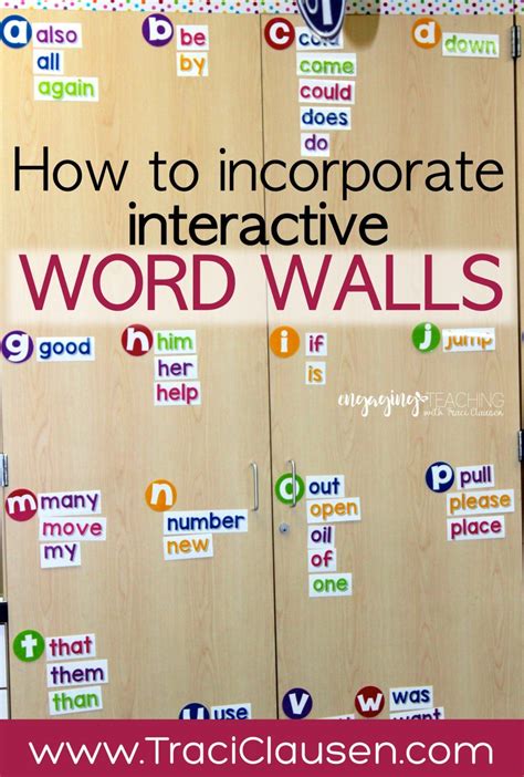 Interactive Word Walls Artofit