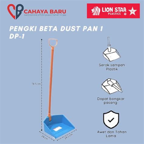 Jual Pengki Lion Star Beta Dust Pan Dp Shopee Indonesia