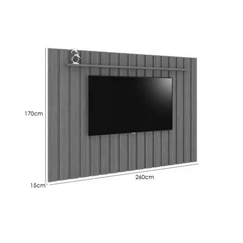 Rack Thor Painel Brise 260cm para TV até 75 Polegadas EDN