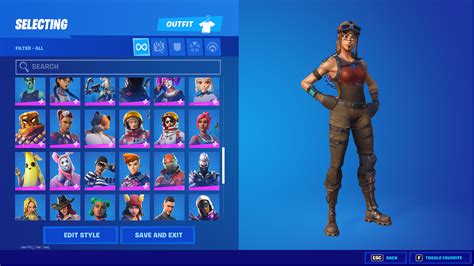 Fortnite Renegade Raider Account 100 Skins With Proof Price Best Offers Epicnpc