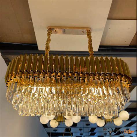 Lustre Pendente Legitimo Cristal Luxuoso Sala Quarto 8 X E14 Frete grátis