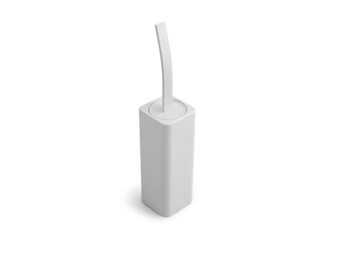 200 Ceramic Toilet Brush Holder White Matt Iperceramica