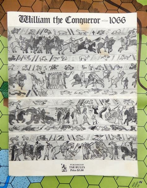 William The Conqueror 1066 Rules Booklet Cover Waynes Books
